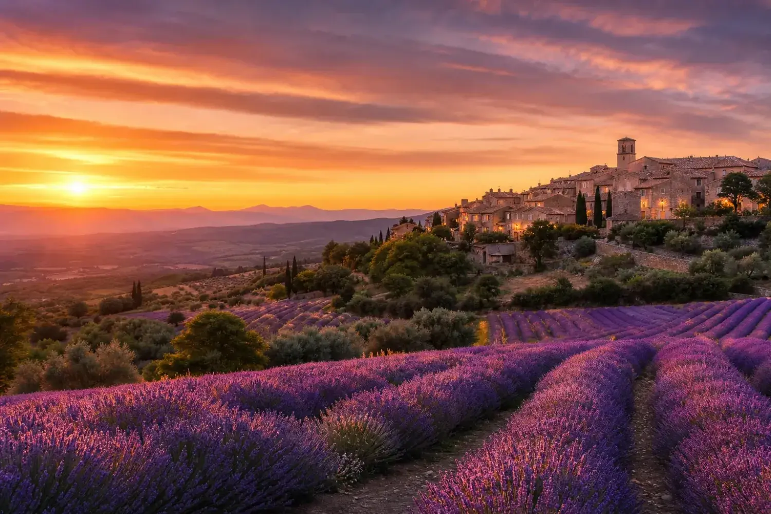 Paysage du Var et du canton de Fayence — prolonger son séjour DREAMIA