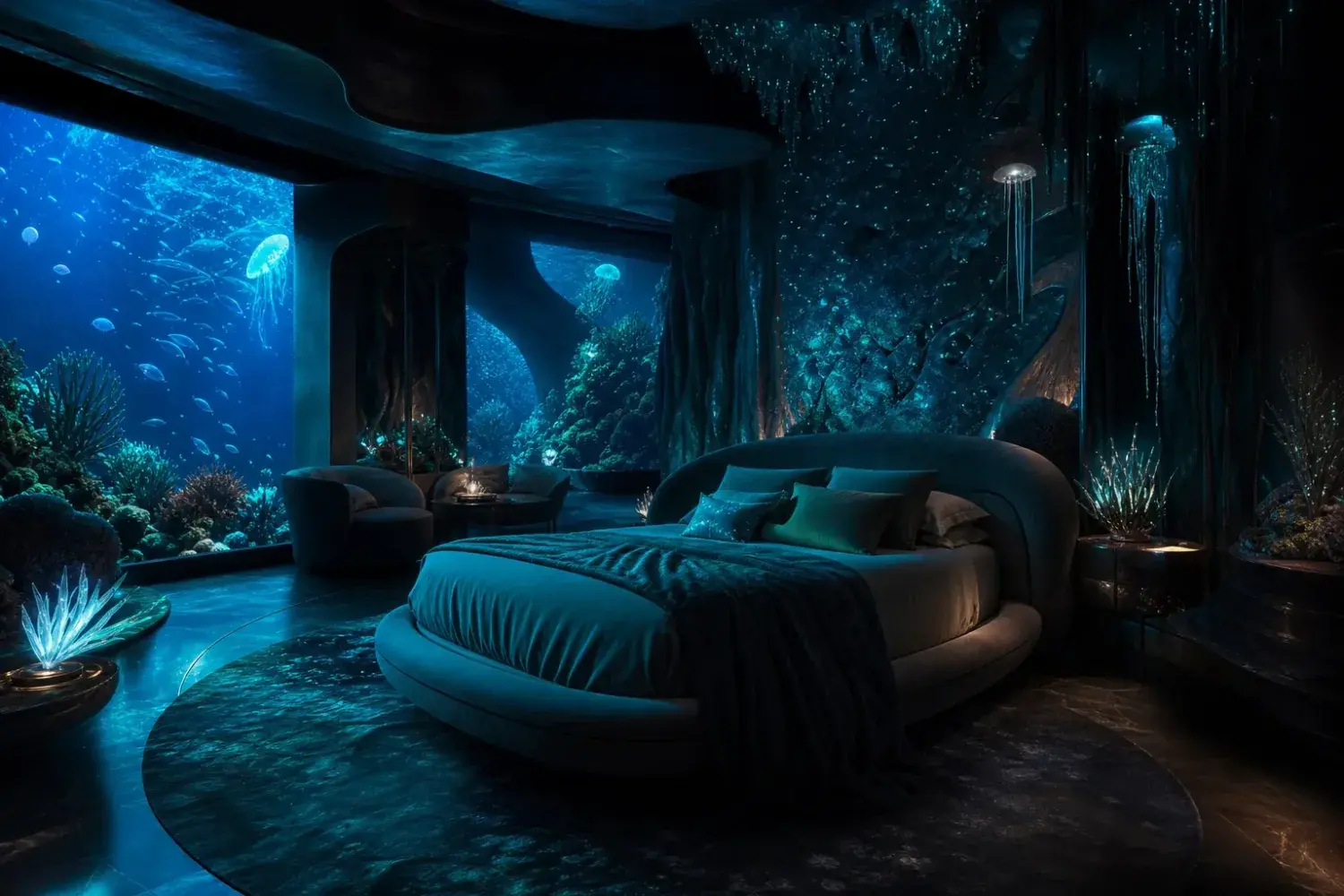 L'Eden des Abysses — logement immersif sous-marin DREAMIA