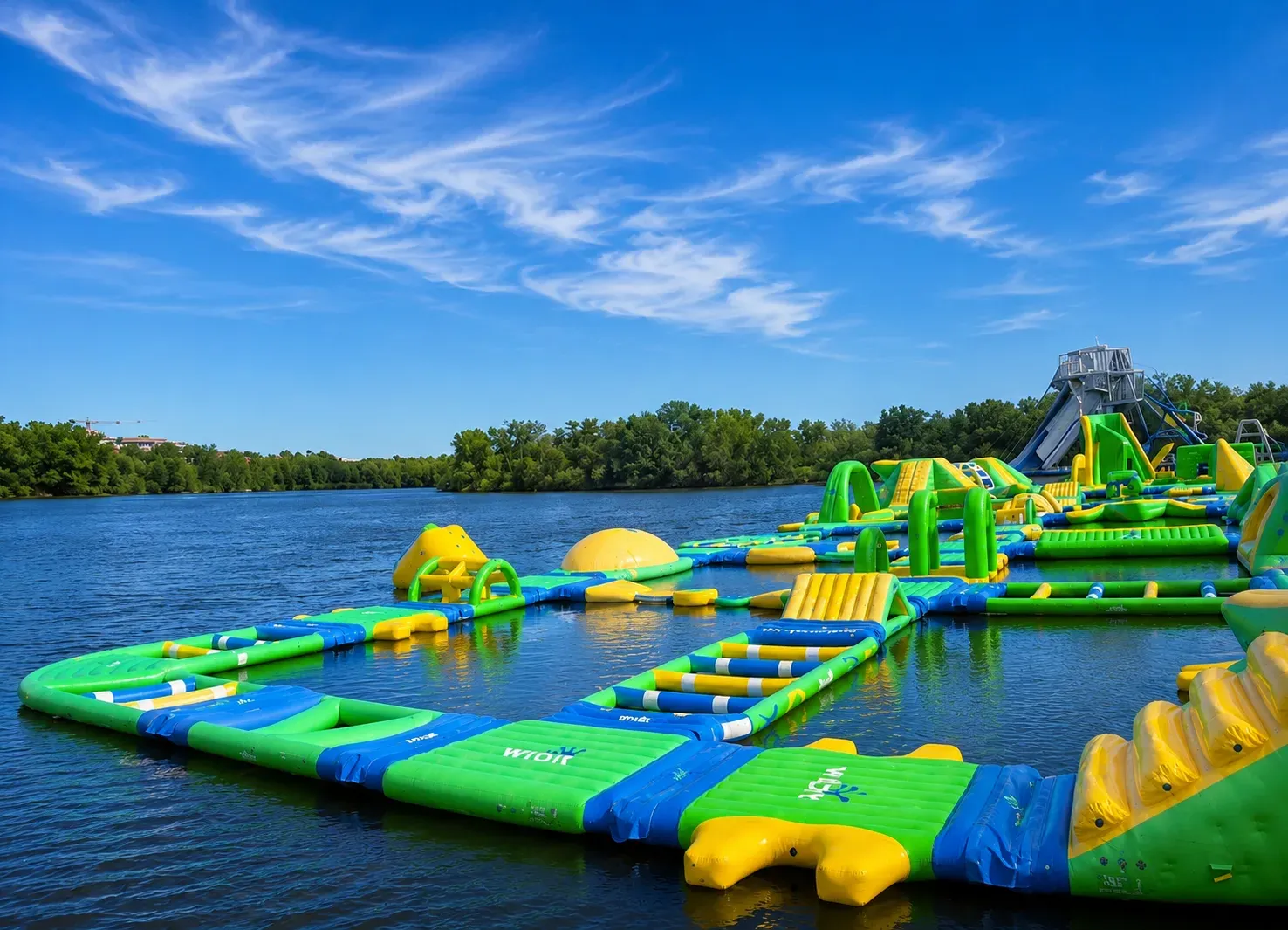 Lac de la Gaudrade — Waterworld